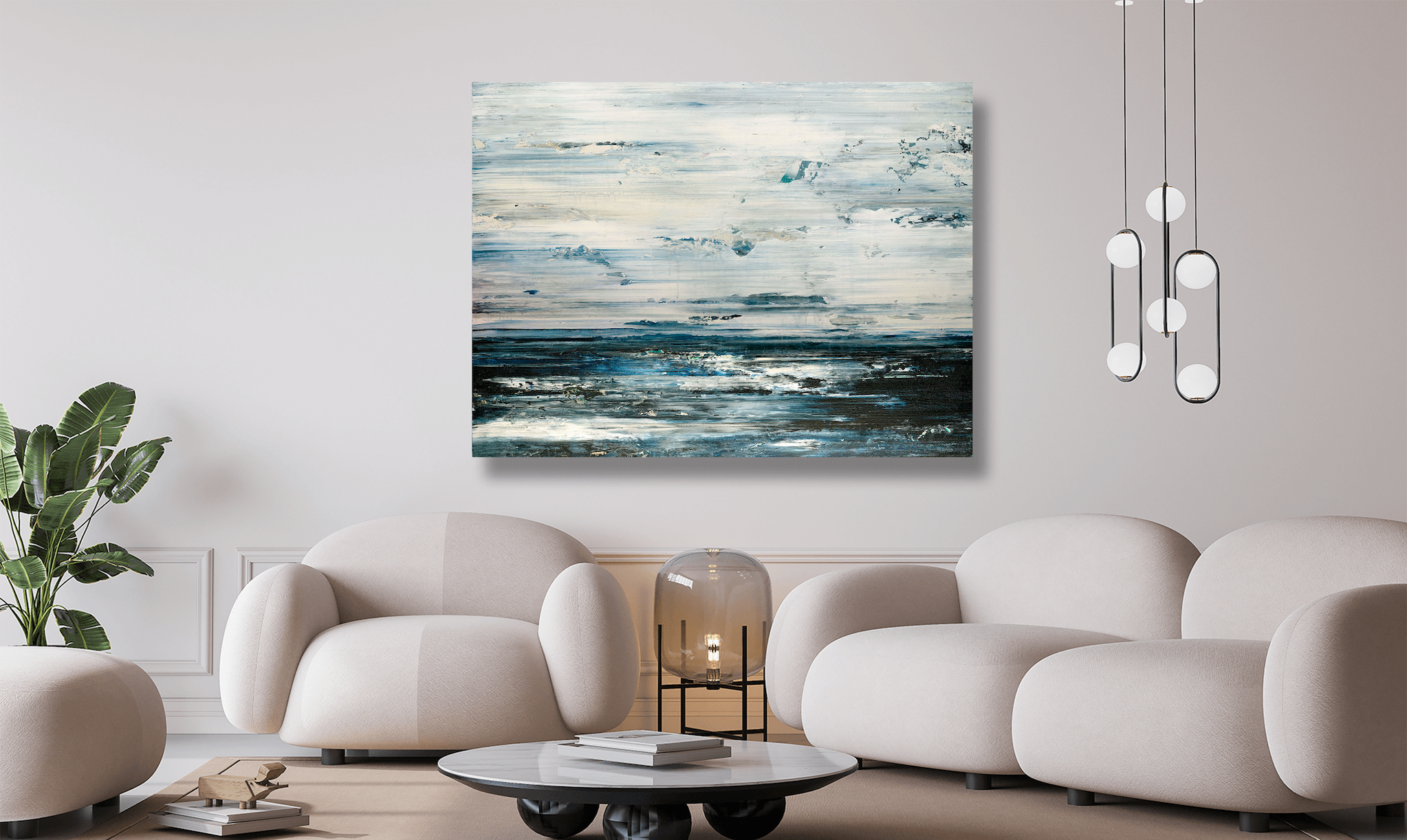 Ocean Air Artist Enhanced Canvas Print by John Beard Collection - product image 4 for Resin Society