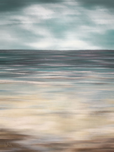 Ocean's Embrace Artist Enhanced Canvas Print by John Beard Collection - main product image for Resin Society