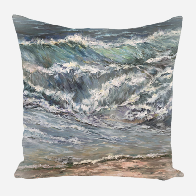 Oceans Edge Pillow by John Beard Collection - main product image for Resin Society