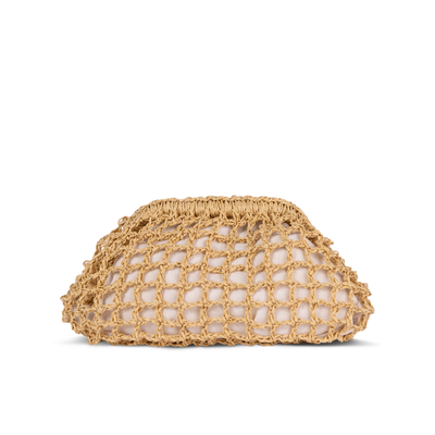 Ola Crochet Clutch by Tin Marin Brand - main product image for Resin Society