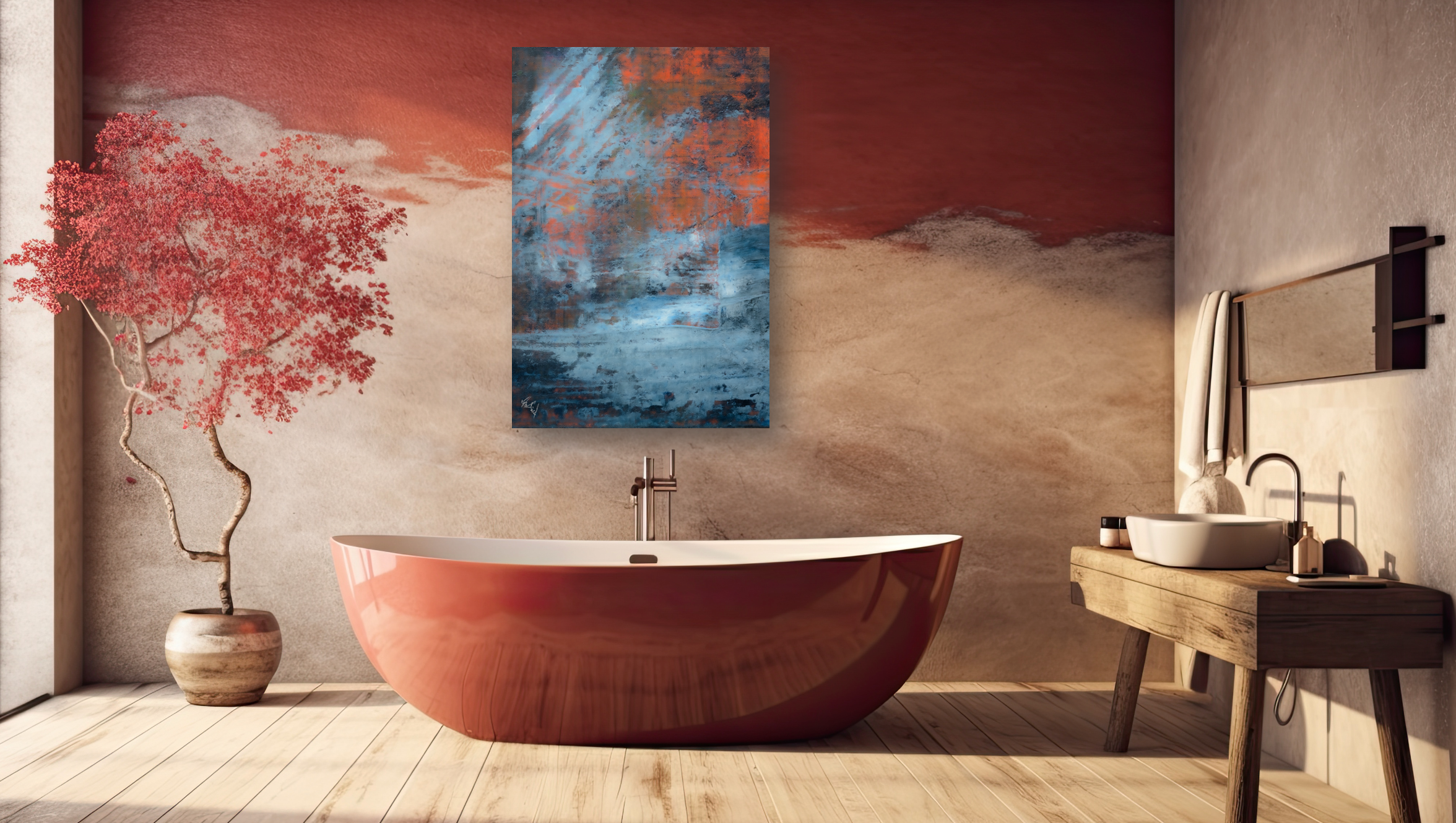 Only You Artist Enhanced Canvas Print by John Beard Collection - product image 3 for Resin Society