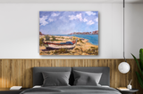 On the Beach Artist Enhanced Canvas Print by John Beard Collection - product image 4 for Resin Society