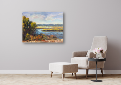 On the Way to Amelia Artist Enhanced Canvas Print by John Beard Collection - product image 2 for Resin Society