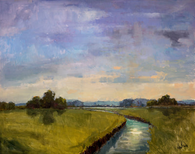 Open Skies Artist Enhanced Canvas Print by John Beard Collection - main product image for Resin Society