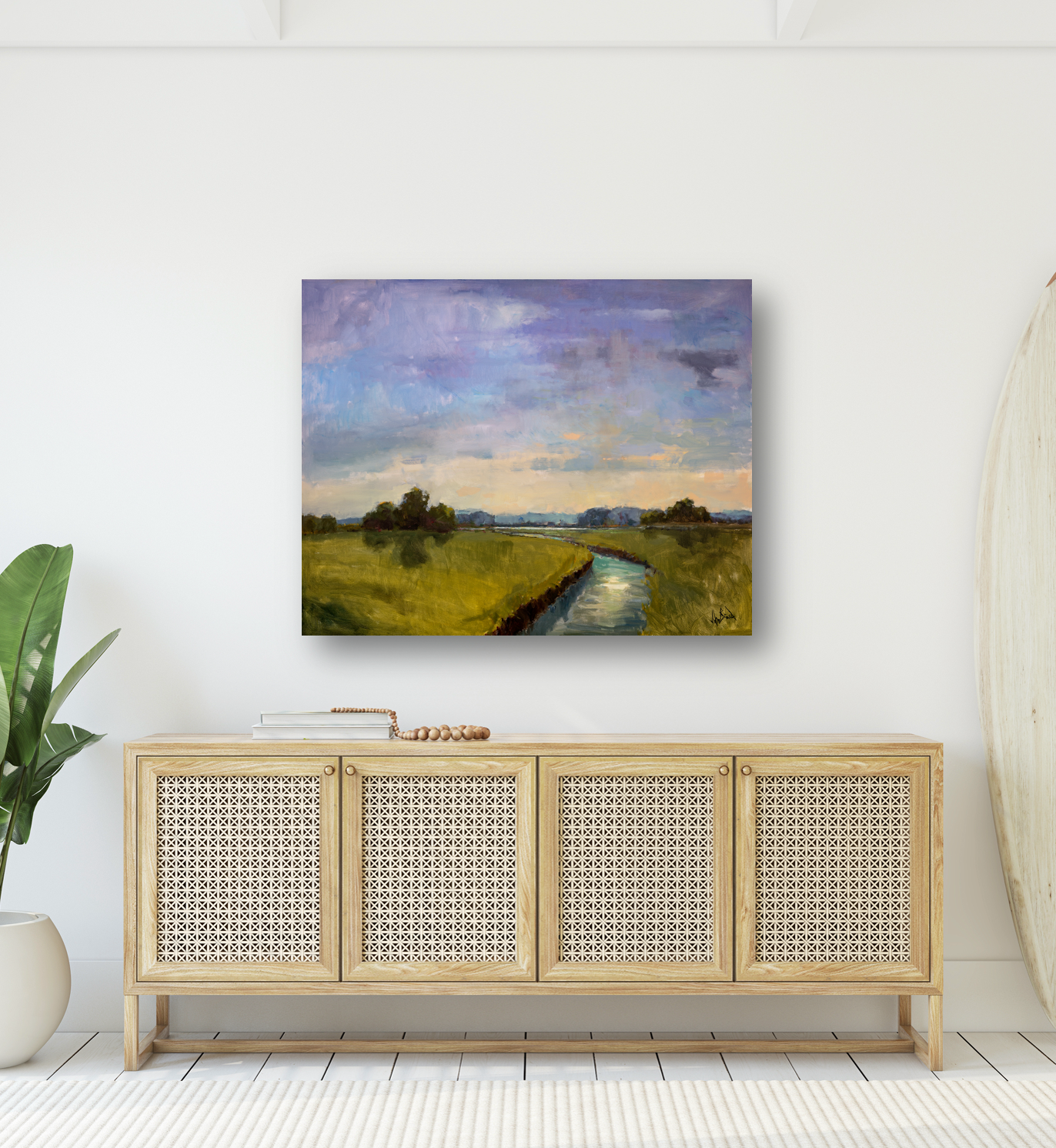 Open Skies Artist Enhanced Canvas Print by John Beard Collection - product image 2 for Resin Society