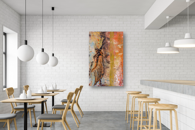 Orange Appeal Artist Enhanced Canvas Print by John Beard Collection - product image 3 for Resin Society