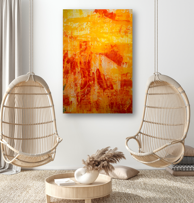 Orange Juice Artist Enhanced Canvas Print by John Beard Collection - product image 4 for Resin Society