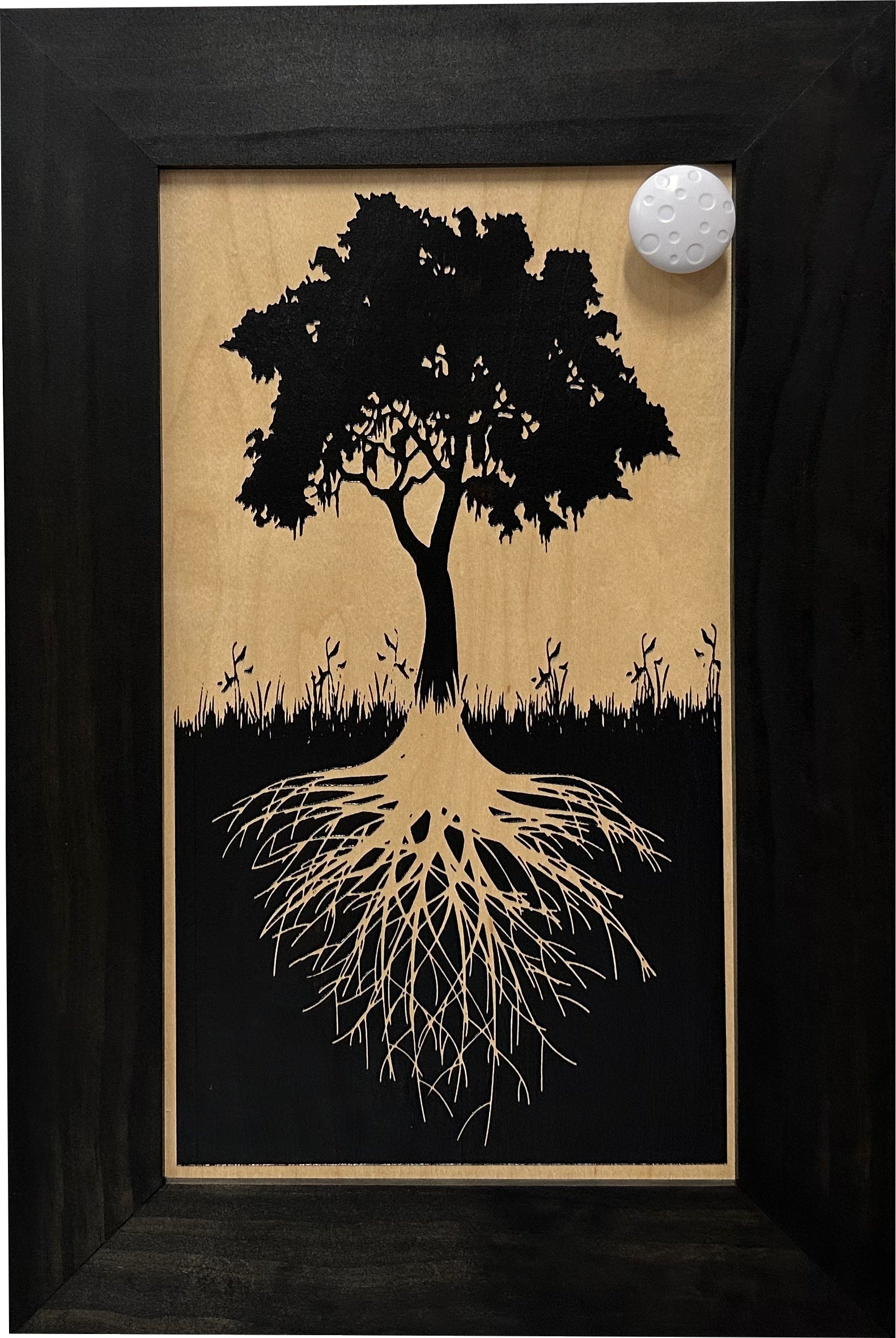 Tree of Life Hidden Gun Storage Wall Decor Concealment Furniture by Bellewood Designs - product image 12 for Resin Society