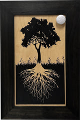 Tree of Life Hidden Gun Storage Wall Decor Concealment Furniture by Bellewood Designs - product image 12 for Resin Society