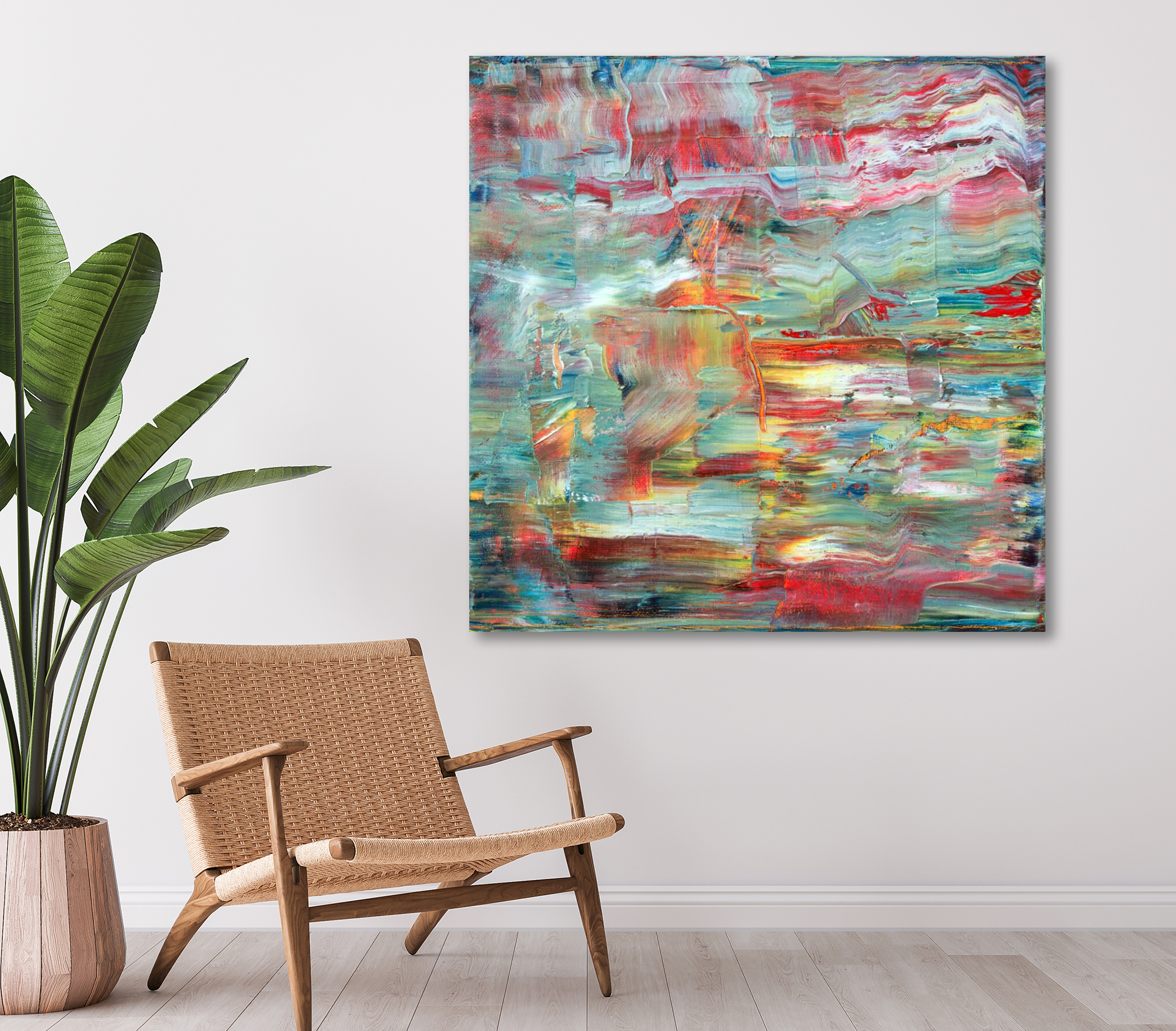 Doughnut Artist Enhanced Canvas Print by John Beard Collection - product image 4 for Resin Society