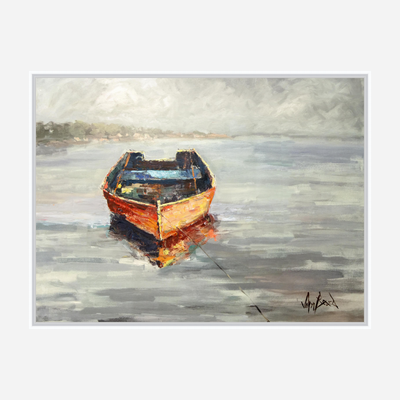 Our Boat Artist Enhanced Canvas Print by John Beard Collection - product image 7 for Resin Society