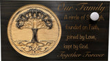 Our Family Tree Roots Wall Decoration Gun Safe by Bellewood Designs - product image 3 for Resin Society