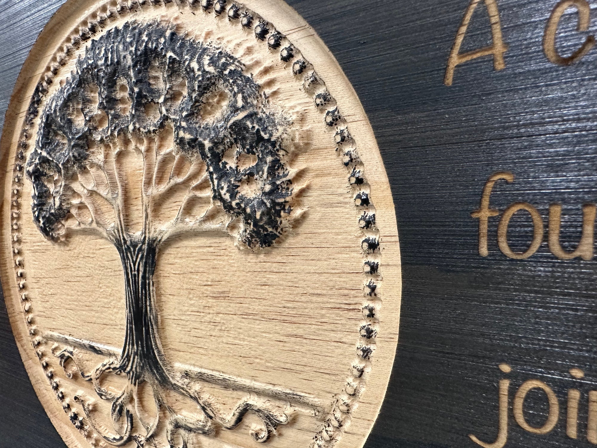 Our Family Tree Roots Wall Decoration Gun Safe by Bellewood Designs - product image 5 for Resin Society