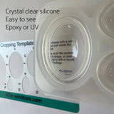 6-in-1 Oval Cabochons Mold Set detail image - Resin Society