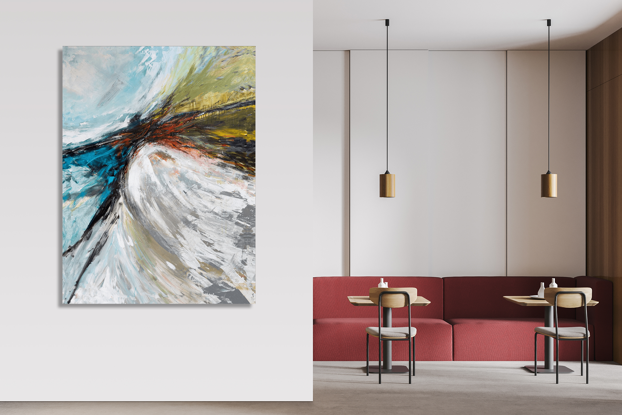 Overcurrent Artist Enhanced Canvas Print by John Beard Collection - product image 4 for Resin Society