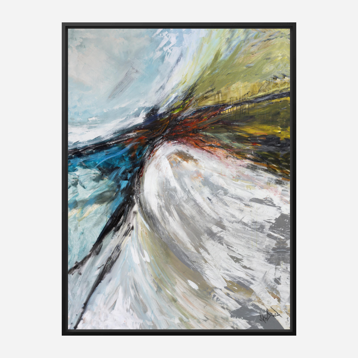 Overcurrent Artist Enhanced Canvas Print by John Beard Collection - product image 6 for Resin Society
