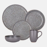 Oxford Contempo, Granite Stoneware 20 Piece Dinnerware Set, Service for 4 by DEKOR - Resin Society