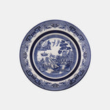 Oxford Flamingo, Blue Willow Porcelain 20 Piece Dinnerware Set, Service for 4 detail image - Resin Society
