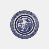 Oxford Flamingo, Blue Willow Porcelain 20 Piece Dinnerware Set, Service for 4 detail image - Resin Society