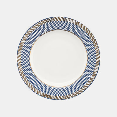 Oxford Flamingo, Op Art Porcelain 20 Piece Dinnerware Set, Service for 4 detail image - Resin Society