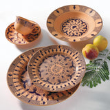 Oxford Flamingo, Terra Brasilis Tropic Porcelain 20 Piece Dinnerware Set, Service for 4 detail image - Resin Society