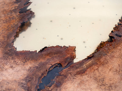 Spalted Norway Maple Crosscut Table by Enrico Bartolini - product image 3 for Resin Society