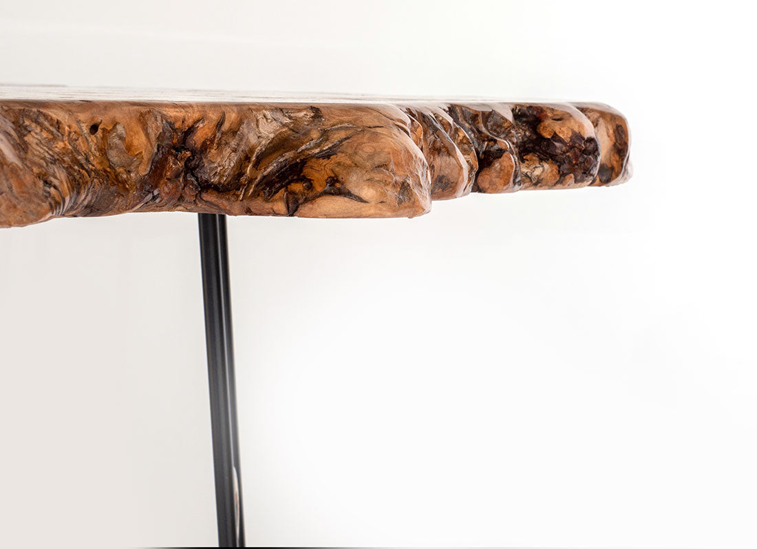 Spalted Norway Maple Crosscut Table by Enrico Bartolini - product image 4 for Resin Society