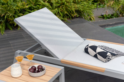 Panama Light Sun Lounger - 1pc by LifestyleGarden US - product image 12 for Resin Society