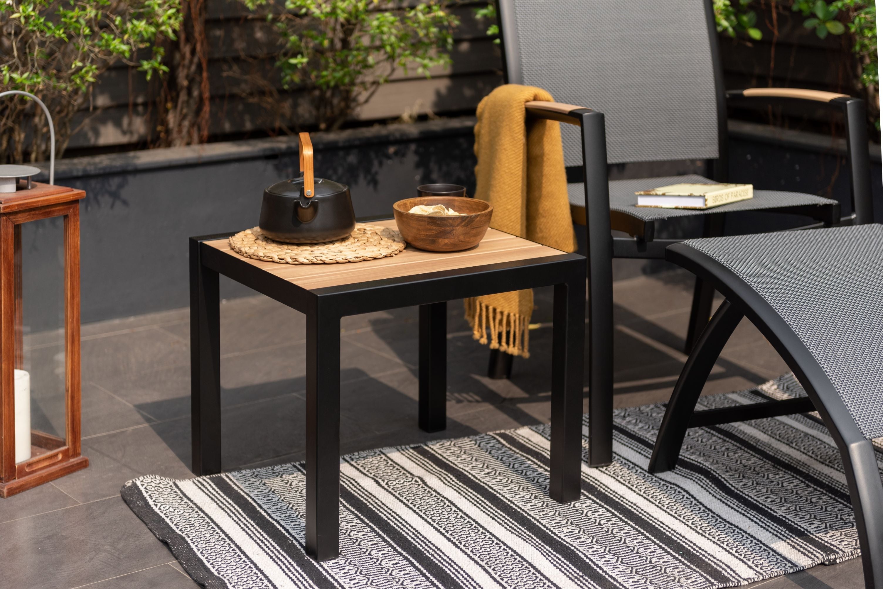 Panama Dark Side Table by LifestyleGarden US - main product image for Resin Society