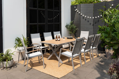 Panama Light 9 Piece Set by LifestyleGarden US - main product image for Resin Society