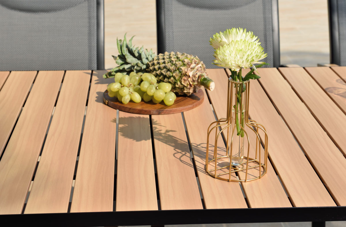 Panama Dark Rectangular Table by LifestyleGarden US - main product image for Resin Society