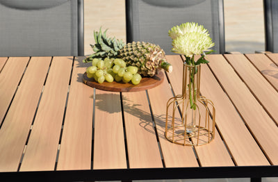 Panama Dark Rectangular Table by LifestyleGarden US - main product image for Resin Society