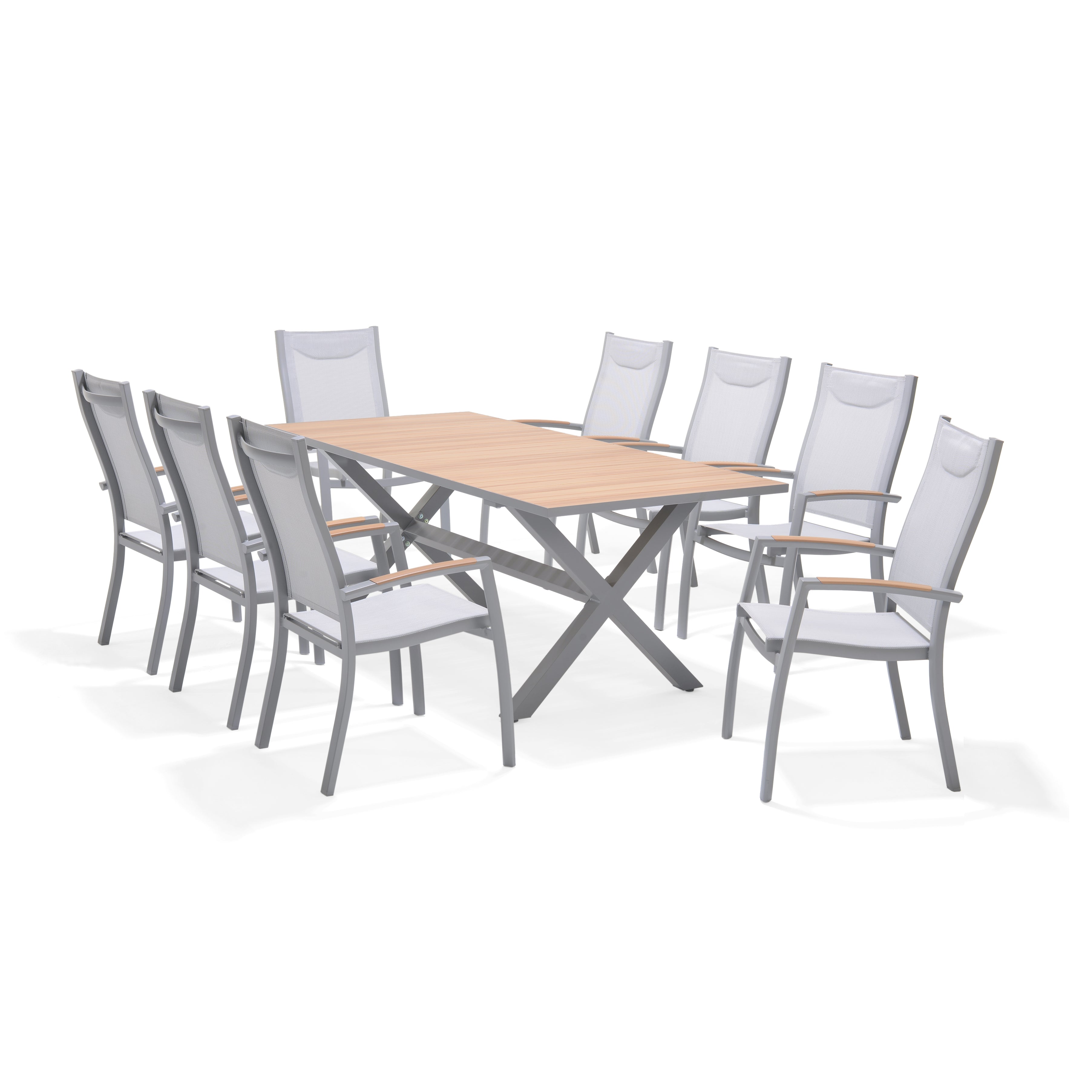 Panama Light 9 Piece Set by LifestyleGarden US - product image 2 for Resin Society