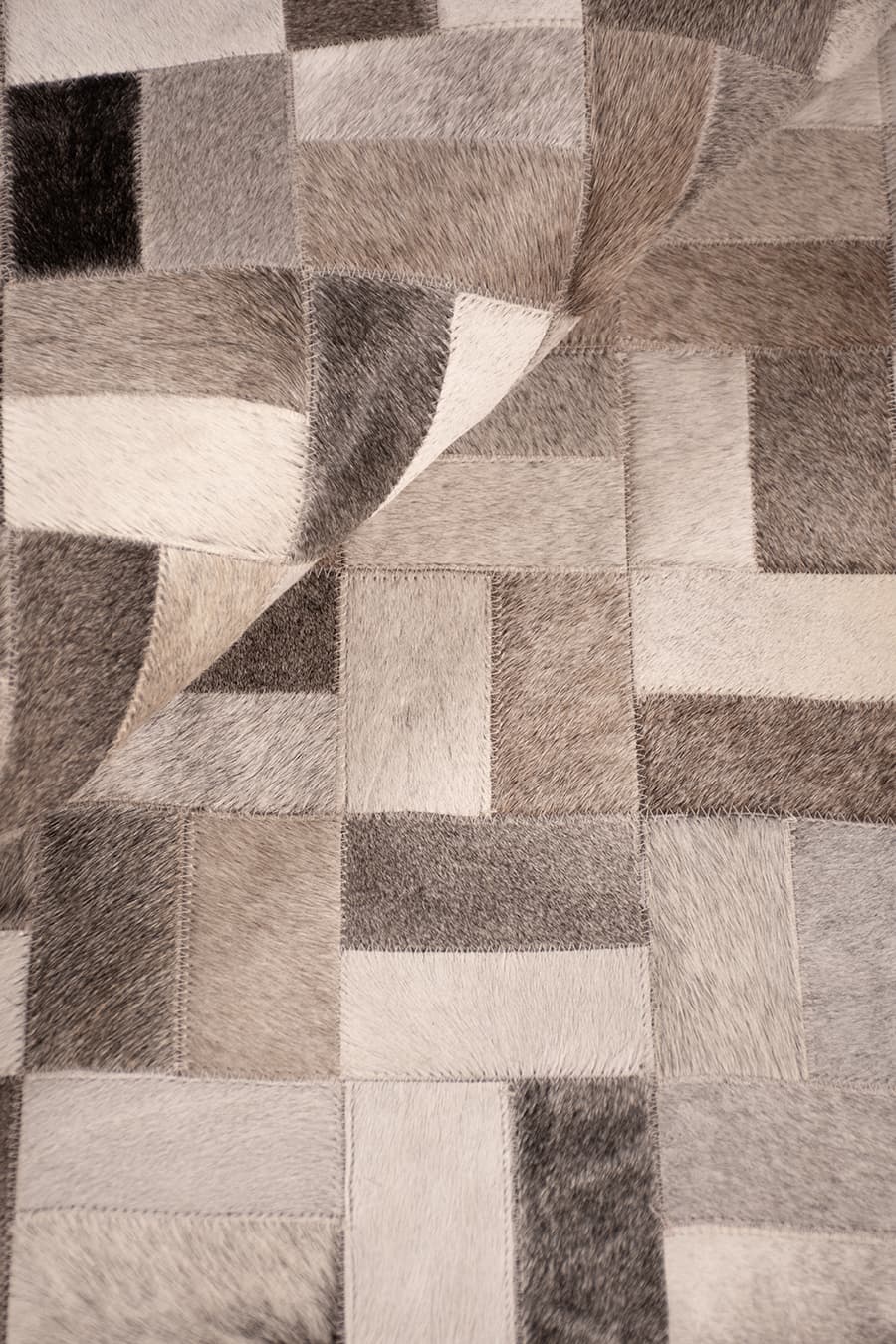 Parquet – Bespoke Cowhide Rug by Homelosophy