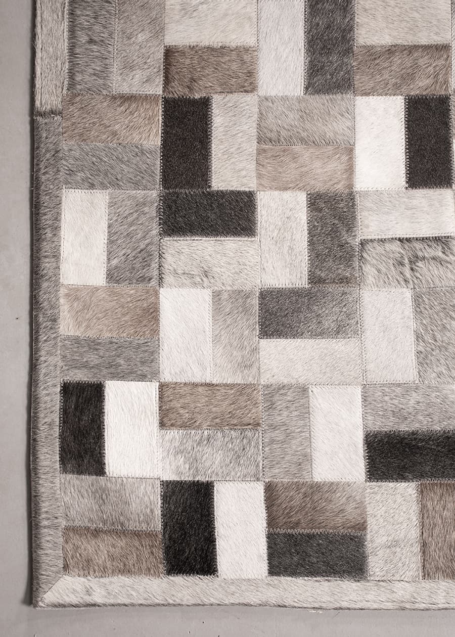 Parquet – Bespoke Cowhide Rug by Homelosophy