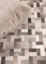 Parquet – Bespoke Cowhide Rug by Homelosophy