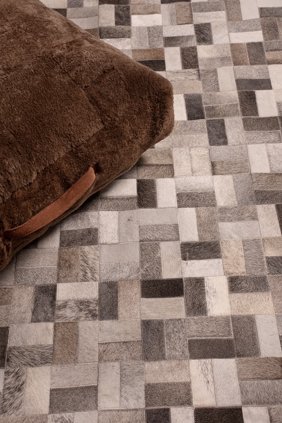 Parquet – Bespoke Cowhide Rug by Homelosophy