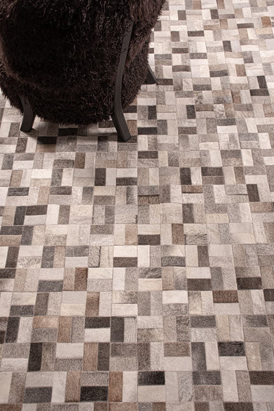 Parquet – Bespoke Cowhide Rug by Homelosophy