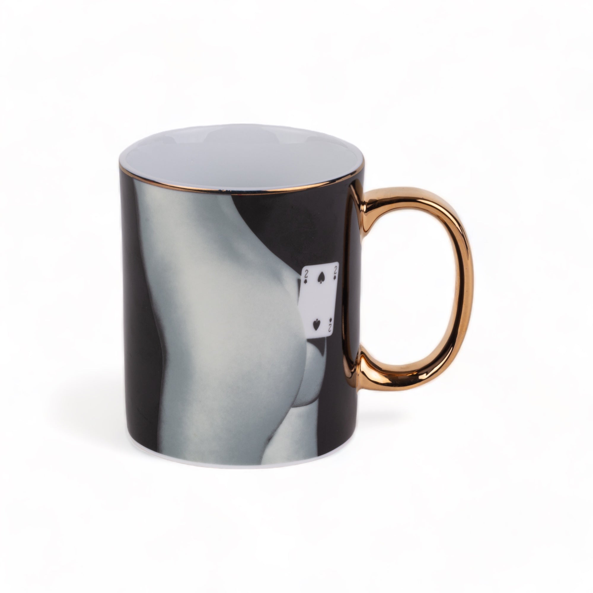 Porcelain Mug Two of Spades by DEKOR - product image 2 for Resin Society