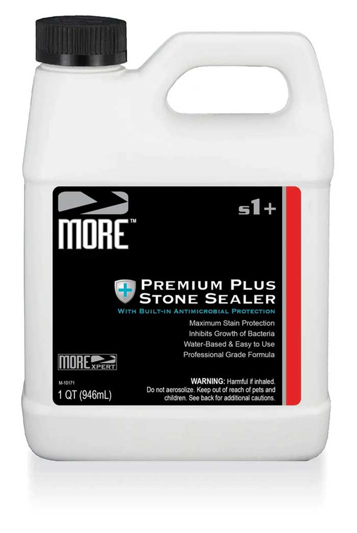 MORE® Premium Plus Stone Sealer + Antimicrobial Protection by MORE Surface Care - product image 2 for Resin Society