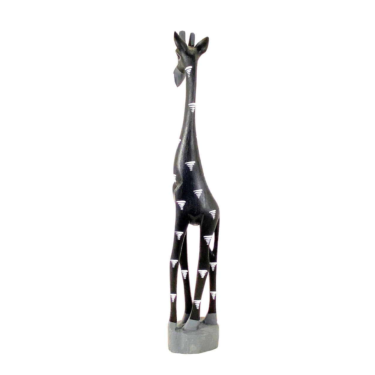 Colorful Painted Wood Giraffe - 24" by Mbare Ltd - product image 15 for Resin Society