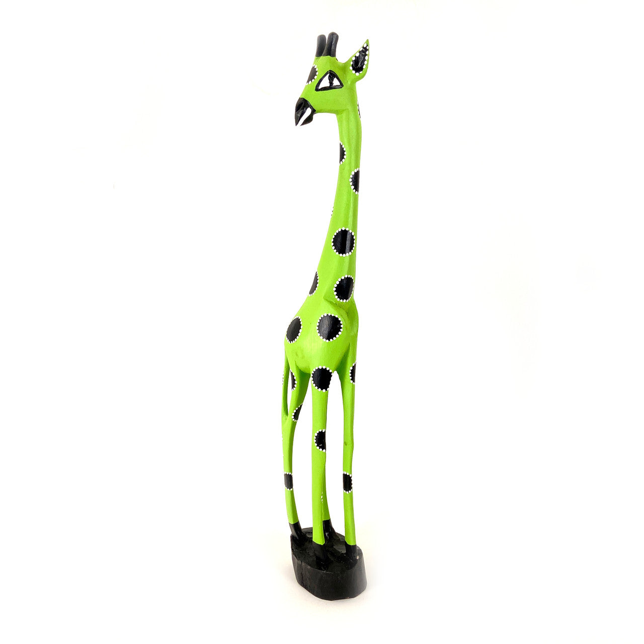Colorful Painted Wood Giraffe - 24" by Mbare Ltd - product image 12 for Resin Society