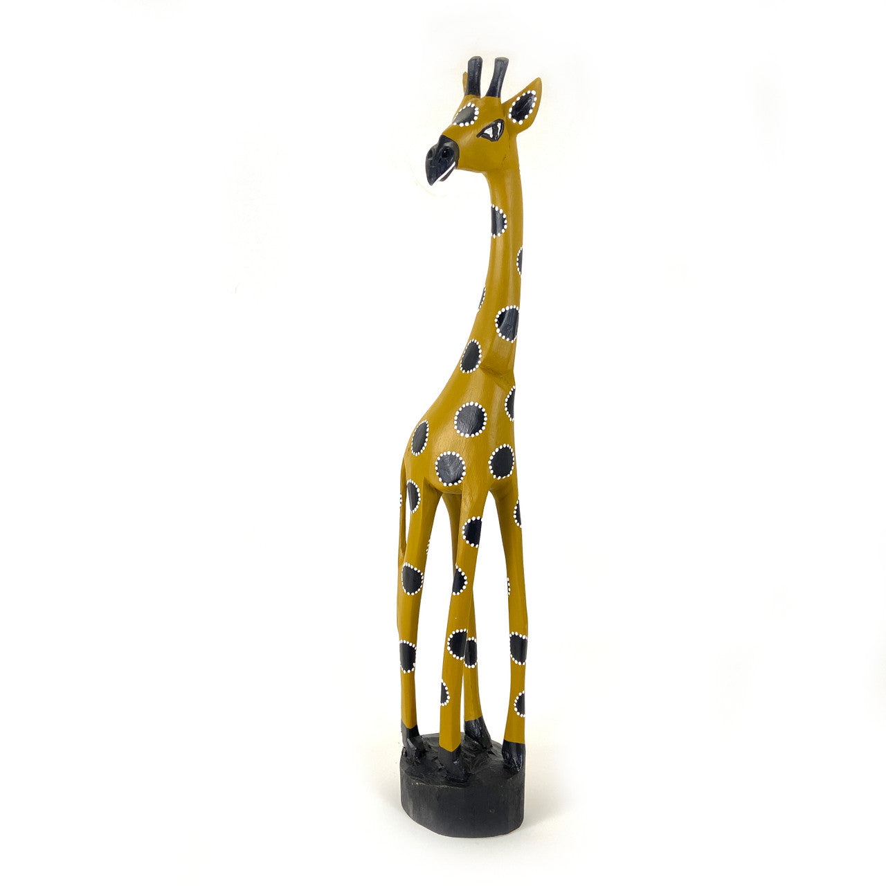 Colorful Painted Wood Giraffe - 24" by Mbare Ltd - product image 19 for Resin Society