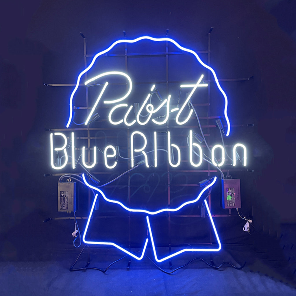 Pabst Blue Ribbon Neon Signs Light by Neon Signs Land - main product image for Resin Society
