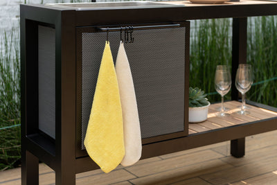 Panama Dark Outdoor Kitchen by LifestyleGarden US - product image 3 for Resin Society