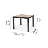 Panama Dark Side Table by LifestyleGarden US - product image 9 for Resin Society