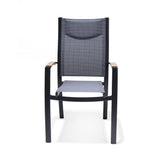 Panama Dark Stacking Armchair - 2pc by LifestyleGarden US - product image 8 for Resin Society