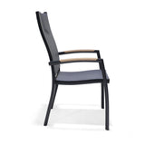 Panama Dark Stacking Armchair - 2pc by LifestyleGarden US - product image 9 for Resin Society