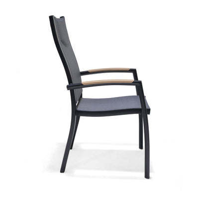 Panama Dark Stacking Armchair - 2pc by LifestyleGarden US - product image 9 for Resin Society