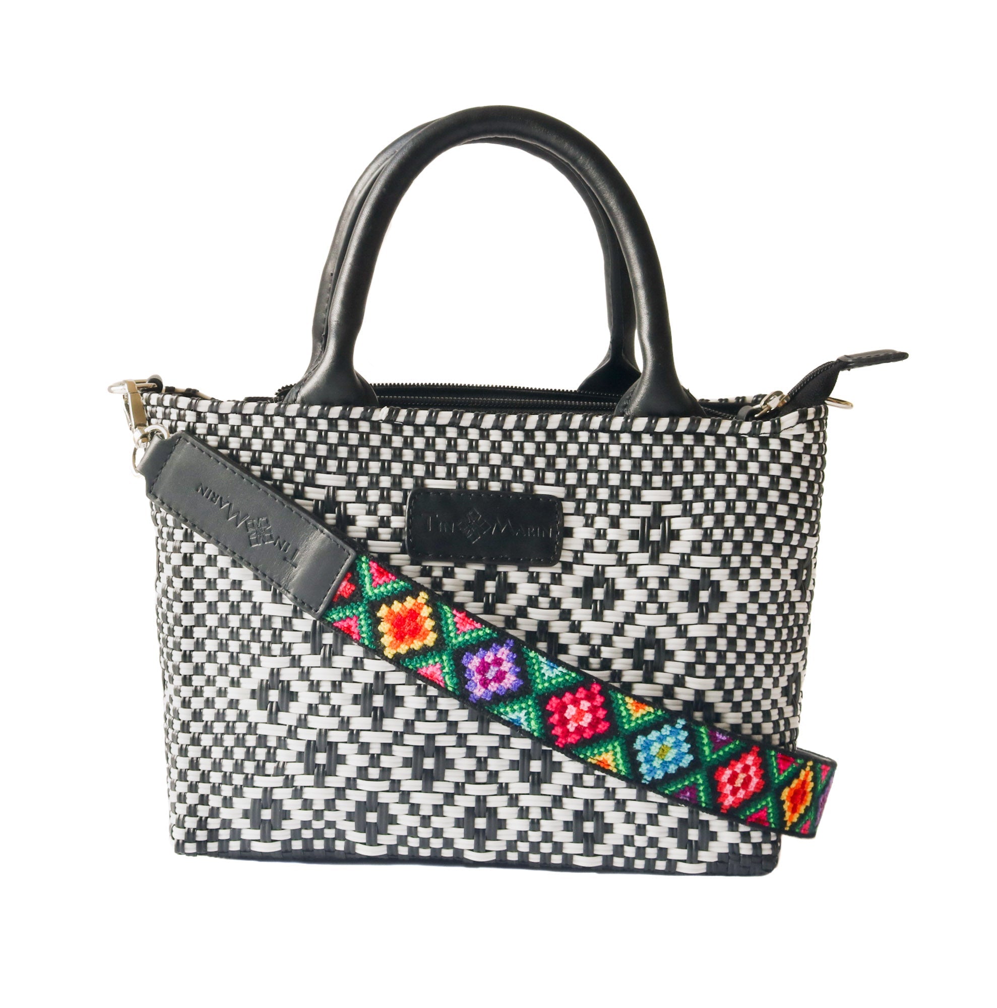 Panda Small Woven Crossbody Bag by Tin Marin Brand - product image 9 for Resin Society